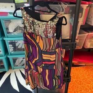 Missoni print size 8 mini cocktail dress Fabulous